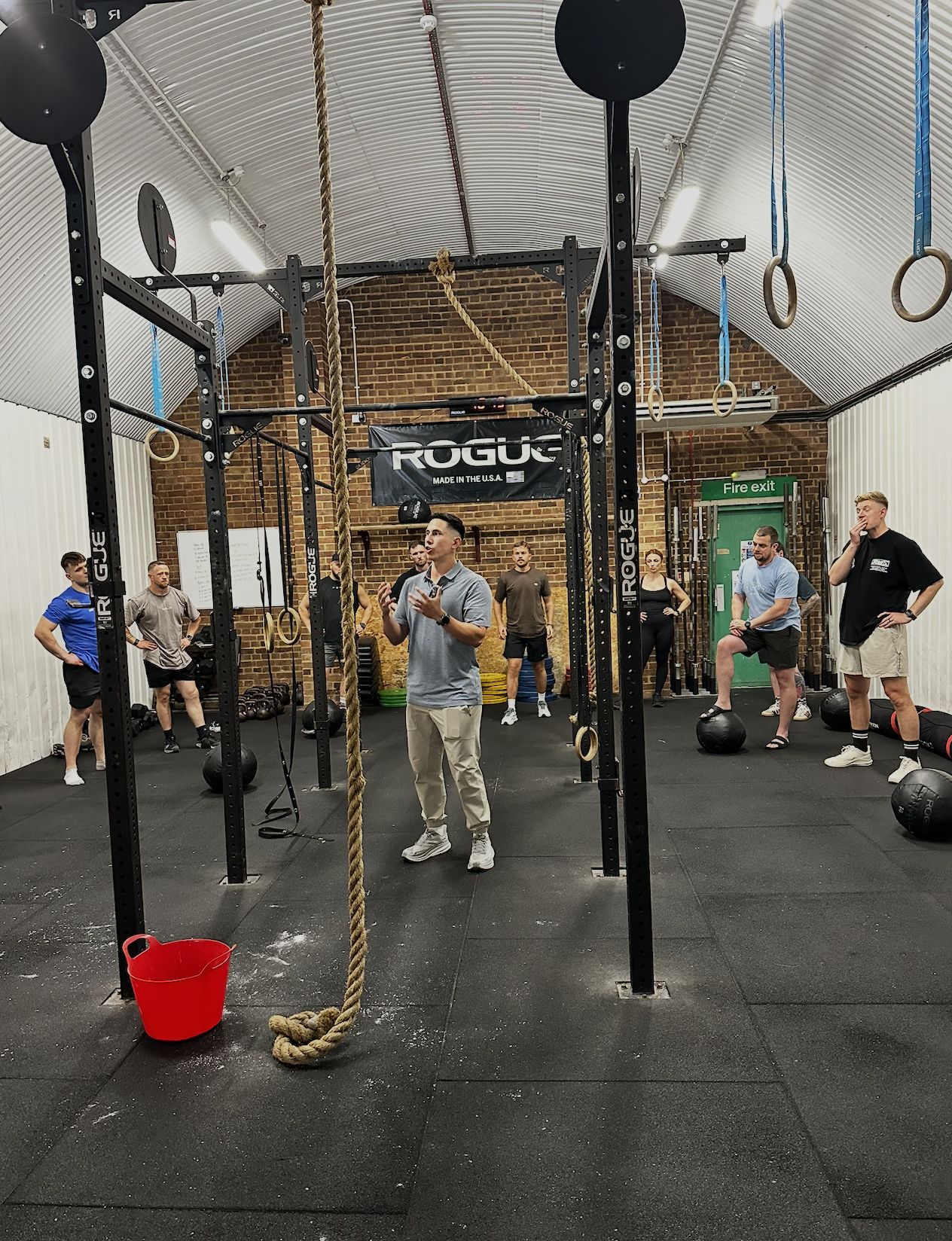 The training floor at Fort Training, Elephant and Castle